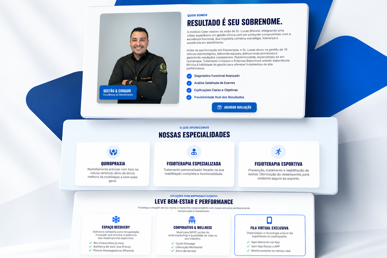 LANDING PAGE — INSTITUTO CELER — imagem do projeto